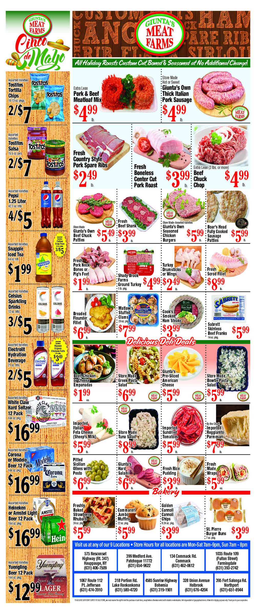 Weekly Specials – Giunta's Meat Farms